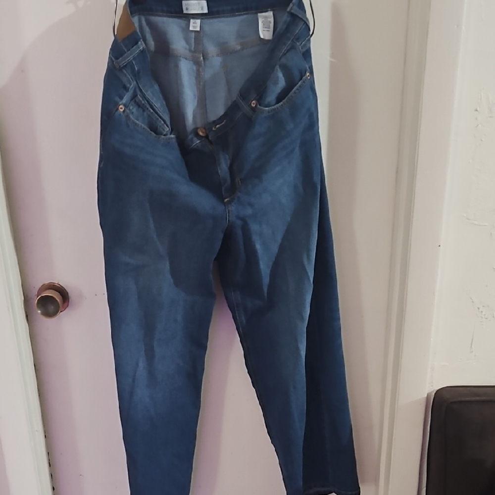 Market & Spruce Light Blue Denim Pants